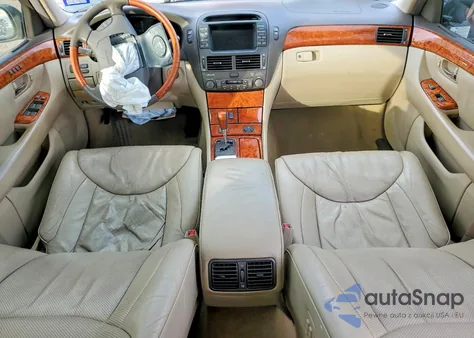 2004 Lexus Ls 430 z USA, uszkodzony, nr VIN JTHBN36F240156777